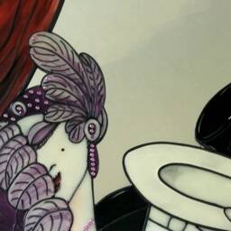 An Art Deco Inspired Original Mirror Design 30 X 50 cm - thumbnail 2