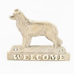 Border Collie, Dog Welcome, Hanging Decoration, Limited Edition, Artdog