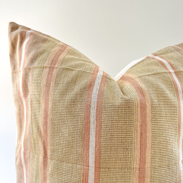 Brown Tribal Hemp Hand Woven Natural Dye Color Pillow Cover - image 1