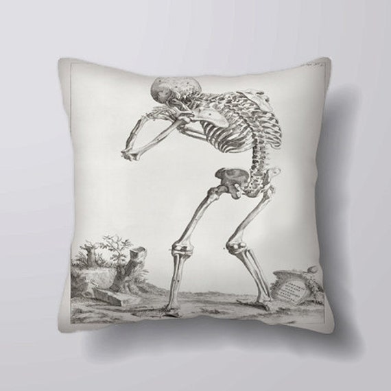 Skeleton- Can Be Customizeable Personlized - Cushion Cover Case Or Stuffed With Insert - image 1
