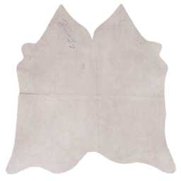 Elegant Medium Cowhide Rug - Dark Brown & White Hair-On Leather For Contemporary Charm - thumbnail 3