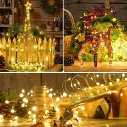 1/2/3/5/10M Fairy String Light, Led Decorative Lights For Bedroom, Wedding, Garden Party, Indoor Outdoor Decor - thumbnail 3