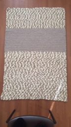 Beige Variegated Throw - thumbnail 1