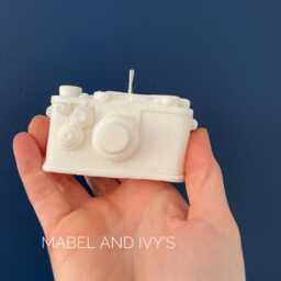 Handmade Soy Wax Candle Photography Gift Camera Photographer Unique Hobby Fragranced - thumbnail 3
