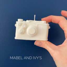 Handmade Soy Wax Candle Photography Gift Camera Photographer Unique Hobby Fragranced - thumbnail 2