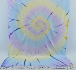 Handmade Towel, Batik Towel, Turkish Peshtemal, 38''x65 - thumbnail 1