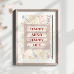 Custom Quote & Initial Print Set, Personalised Floral Wall Art, Couple Initials Print, Customised Gift For Couple, Unique Anniversary - thumbnail 2