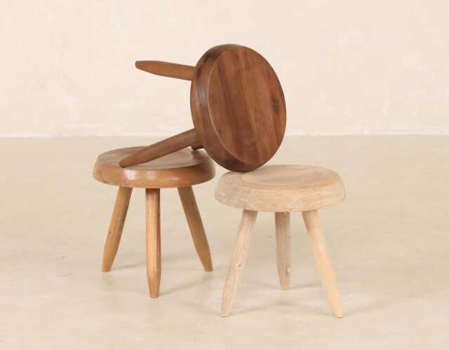 Berger Stool, Perriand Inspired, Milking Stool - image 1