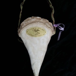 Porcelain Victorian Posey Holder - Original Sculpture-Lisa Azzano Sculptures - thumbnail 4