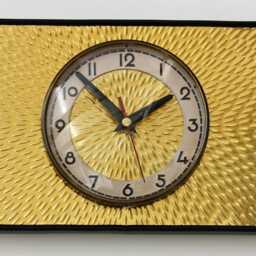 Gold Wall Clock - New 30cm Mid Century Style Handmade Metal Retro Vintage French Gift Off The Clocks - thumbnail 2