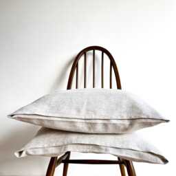 Set Of 2 Stonewashed Linen Pillow Covers, Envelope Shams - thumbnail 2