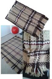Crochet Plaid Afghan Pattern, Tartan Throw - Digital PDF - thumbnail 2