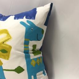 Animals & Alphabet Pillow Cover - Cotton Children's - thumbnail 2