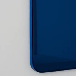 Quadris??? Rectangular Blue Tinted Modern Mirror With Frame - Xl - thumbnail 3