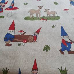 Gnome Cotton Cushion Cover/Pillow Christmas - thumbnail 3