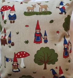 Gnome Cotton Cushion Cover/Pillow Christmas - thumbnail 1
