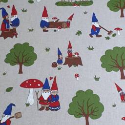 Gnome Cotton Cushion Cover/Pillow Christmas - thumbnail 2