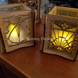 Art Deco Candle Holder - thumbnail 3