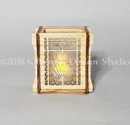Art Deco Candle Holder