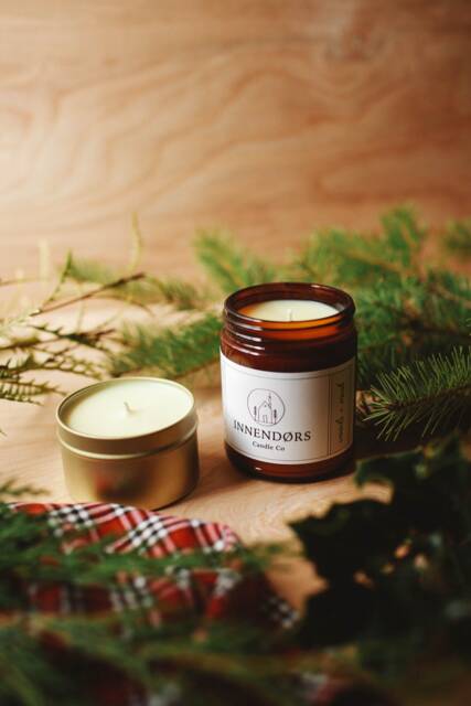 Woods + Musk Soy Wax Candle - image 1