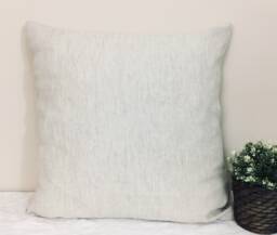 Natural Linen Euro Sham Covers, No Dye, No Coloring, Accented Pillow Covers, Square 12x16, 16x16, 18x18, 20x20, 24x24, 26x26