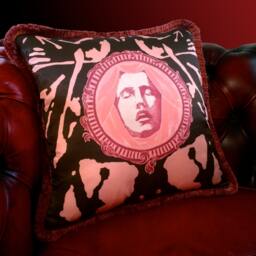 Narcissus Pillow - Blush/Brown - thumbnail 2