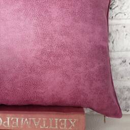 Limited Edition/Orchid Purple Nubuck Look Fabric Piecewise Square Design Pillow Cover /Modern Scandinavian Homedecor-1Pcs - thumbnail 3