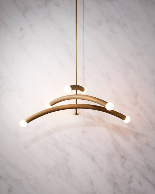 "Ceiling Light - ""Hill" - image 1