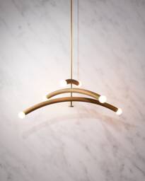 "Ceiling Light - ""Hill" - thumbnail 1