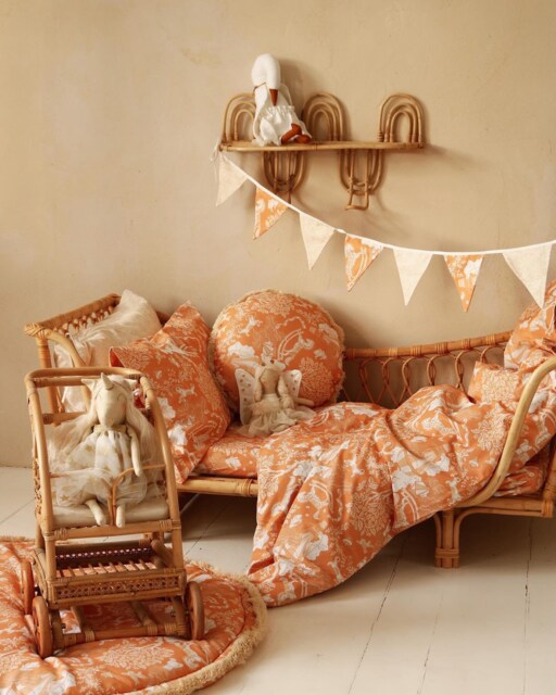Childhood Dreams - Handmade Cotton Kids Bedding Set - image 1