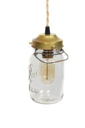 Vintage Simply Modern Ideal Canning Mason Jar Pendant Light - thumbnail 3