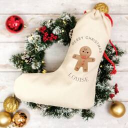 Personalised Christmas Stocking Custom Stockings For Personalized Filler Tree Xmas