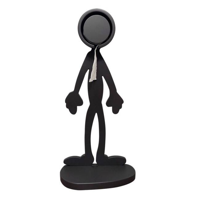 Bathroom Accessory/Toilet Roll Holder Paper Wooden Wood Made in Italy - image 1