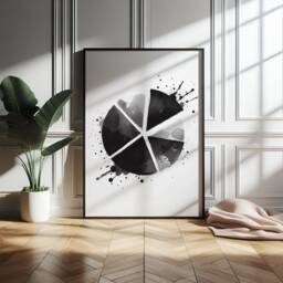 Accounting Office Prints - 3 Minimal Posters - Accountant Gift Bookkeeper Wall Art Finance Team Decor Watercolour Artwork Gifts Home - thumbnail 3