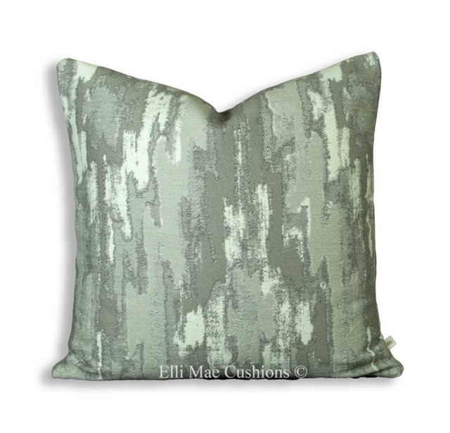 Luxury Designer Grey Abstract Fabric Cushion Cover Throw Pillow - image 1