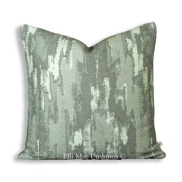 Luxury Designer Grey Abstract Fabric Cushion Cover Throw Pillow - thumbnail 2