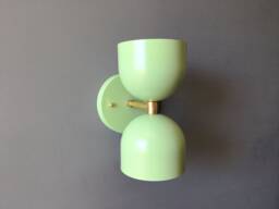 Modern Bowtie Wall Sconce Twin Shade Kitchen Light Bedroom Bathroom Hallway Ul