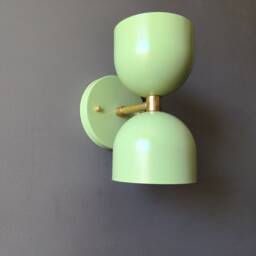 Modern Bowtie Wall Sconce Twin Shade Kitchen Light Bedroom Bathroom Hallway Ul - thumbnail 3