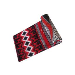 Vintage Kantha Quilt Reversible Cotton Throw - 56x80 Inch - thumbnail 2