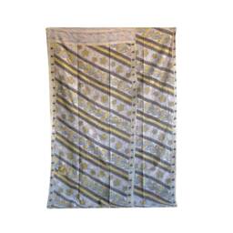 Vintage Kantha Quilt Reversible Cotton Throw - 56x80 Inch - thumbnail 3