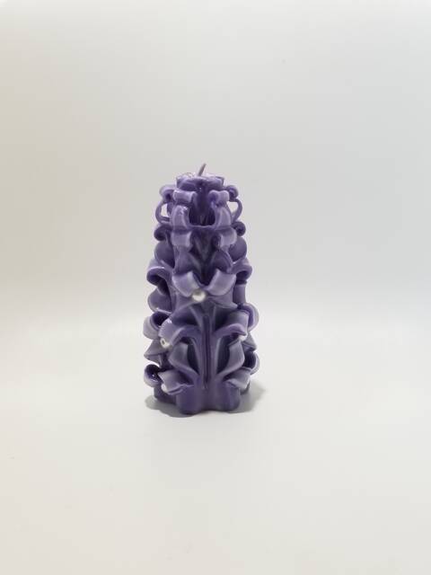 Decorative Soy Candle, 6 Inch Natural Candle - image 1
