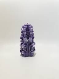 Decorative Soy Candle, 6 Inch Natural Candle - thumbnail 1
