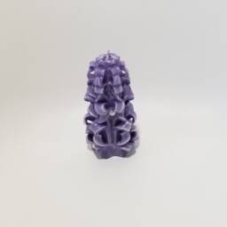 Decorative Soy Candle, 6 Inch Natural Candle - thumbnail 4