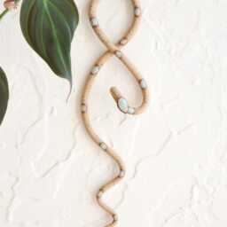 Mini Ceramic Wall Snake By Carter + Rose - thumbnail 3