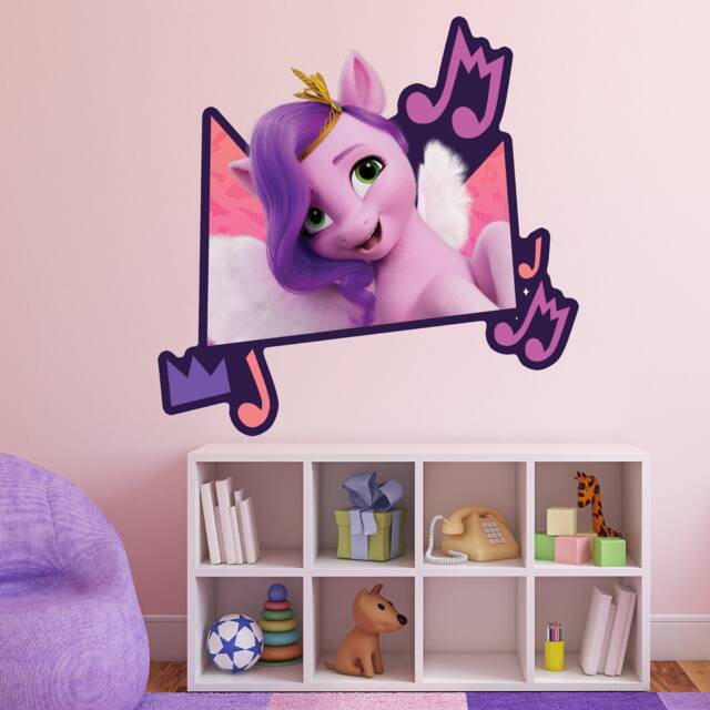 My Little Pony Wall Sticker - A New Generation Pipp Jumping Through Decal Kids Art - image 1