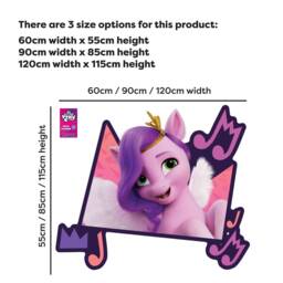 My Little Pony Wall Sticker - A New Generation Pipp Jumping Through Decal Kids Art - thumbnail 2