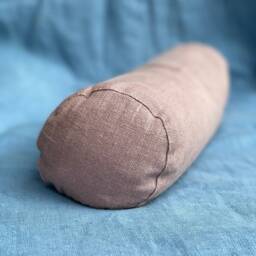 Bolster Linen Pillowcase - Daybed Couch Sofa Bolster Cover Made Of Heavy Weight With A Hidden Zipper Closure - thumbnail 3