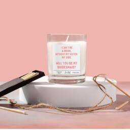Bridesmaid.bridesmaid Proposal. Going To Be A Bridesmaid. Candle. Sister Bridesmaid - thumbnail 2