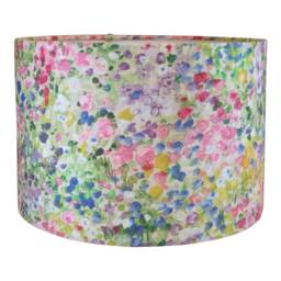 Fusion Abstract Handmade Lampshade, Lampshades, Table Ceiling Lamp Shades, Pink Shade - thumbnail 3