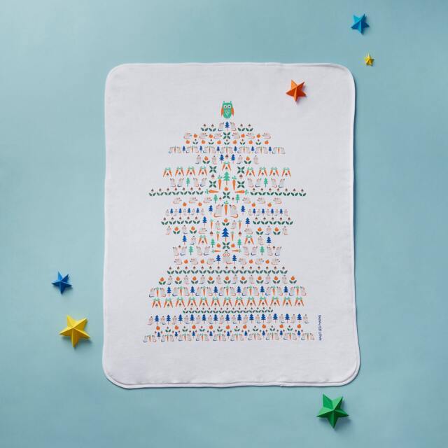 "Baby Blanket ""Bou Le Owl" - image 1